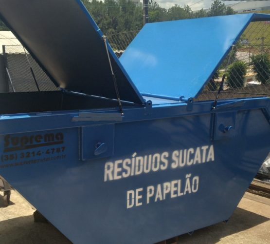 Caçambas com Tampa